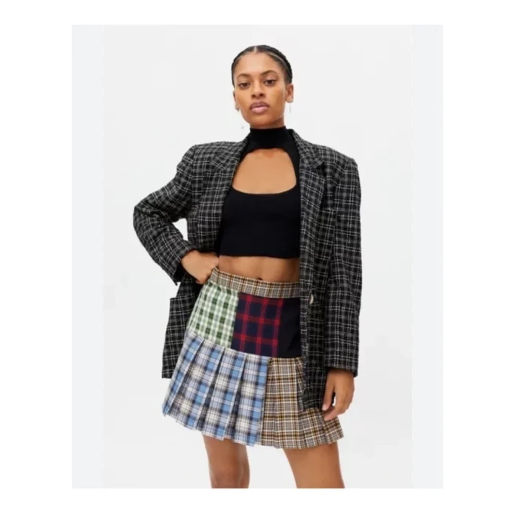 The Ragged Priest Multicolor Patchwork Skirt - Picture 3 of 14